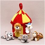 Circus Tent Plush Animals